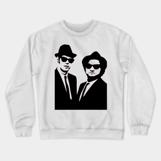 Blues Brothers Crewneck Sweatshirt by OtakuPapercraft